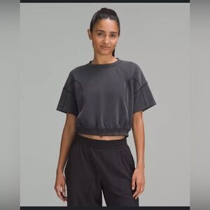 Lululemon Softstreme gathered tee